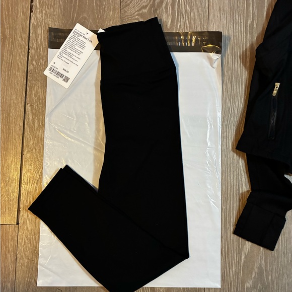 lululemon athletica Black Leggings and Jacket Set - Picture 3 of 5